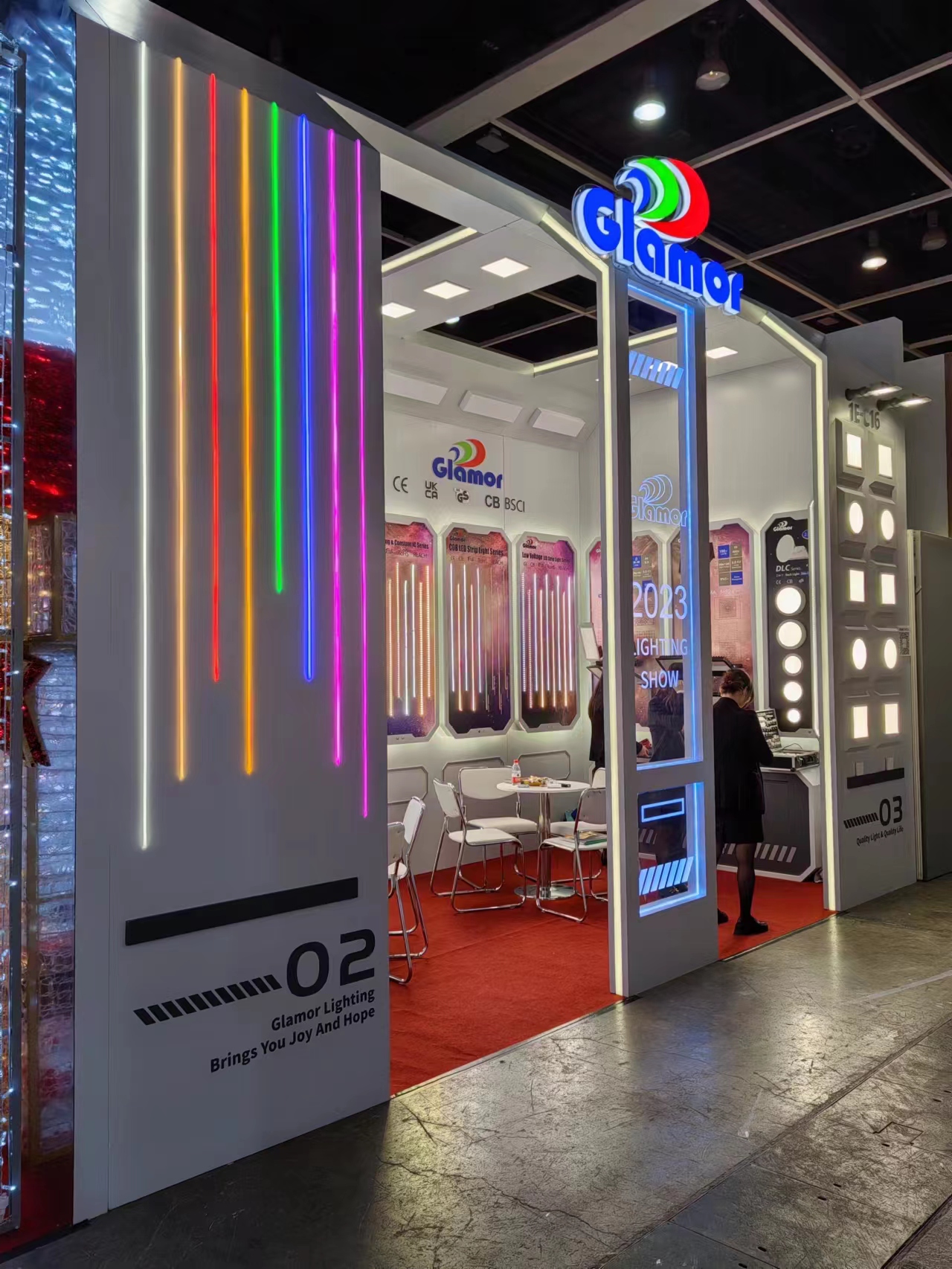 LED Neon esnek şerit ışık kurulumu 1