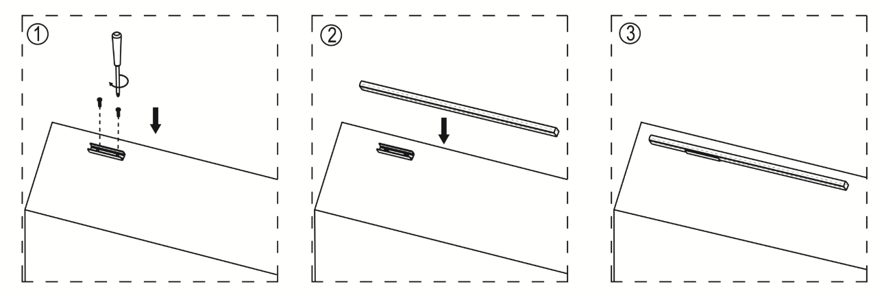 LED Neon esnek şerit ışık kurulumu 11