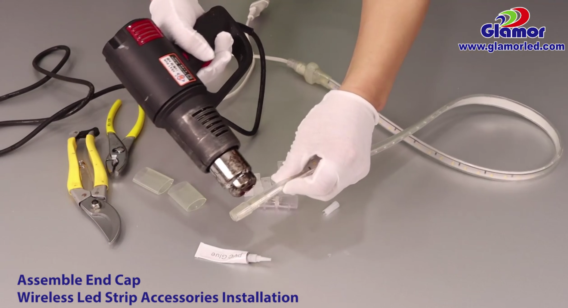 Kablosuz LED şerit ışığı (yüksek voltaj) nasıl kesilir ve takılır 5