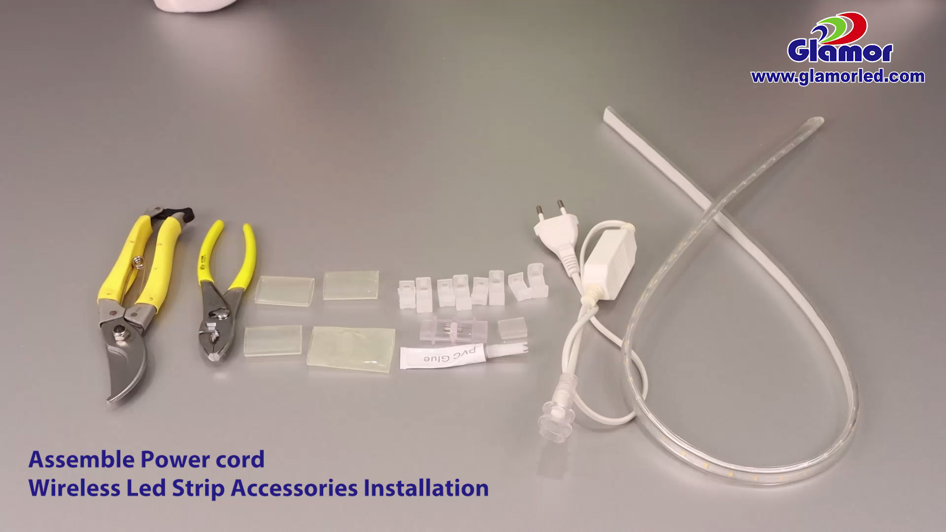 Kablosuz LED şerit ışığı (yüksek voltaj) nasıl kesilir ve takılır 3
