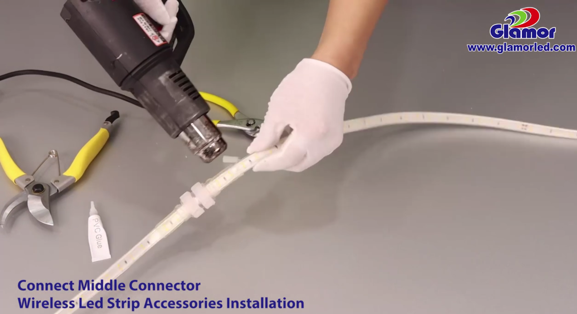 Kablosuz LED şerit ışığı (yüksek voltaj) nasıl kesilir ve takılır 7