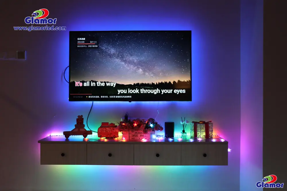 Dual Color Smart LED Strip Light - APP/Remote Controlled - DIY Fun - IP44/IP20 - White/Warm White - SMD5050/SMD2835 - Easy Installation & Connection 1