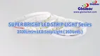High Lumen LED Strip Light 2700lm 12V/24V 5m, 150lm/W, IP20/IP44/IP65/IP67/IP68 1