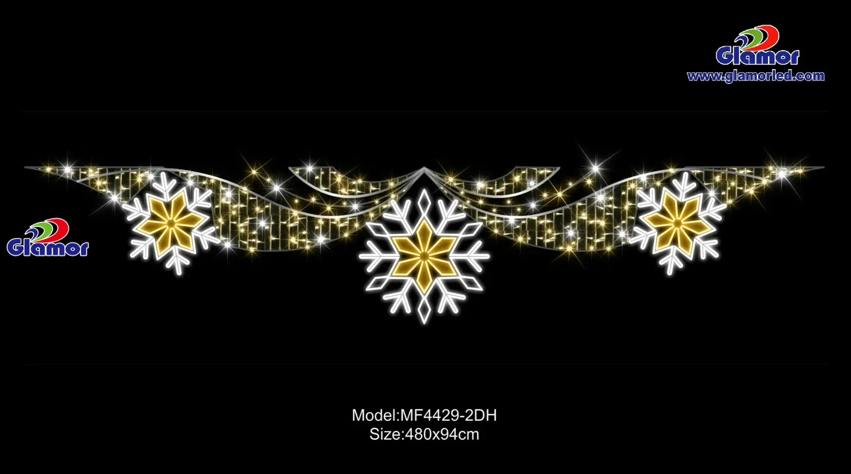 Dynamic LED Outdoor Christmas Motifs by Glamor 1
