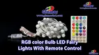 Purple Fairy Lights with USB Adapter for App and Remote Control 1