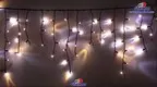 GLAMOR Custom Dual Color Icicle Lights - Rainbow Christmas Lights 1