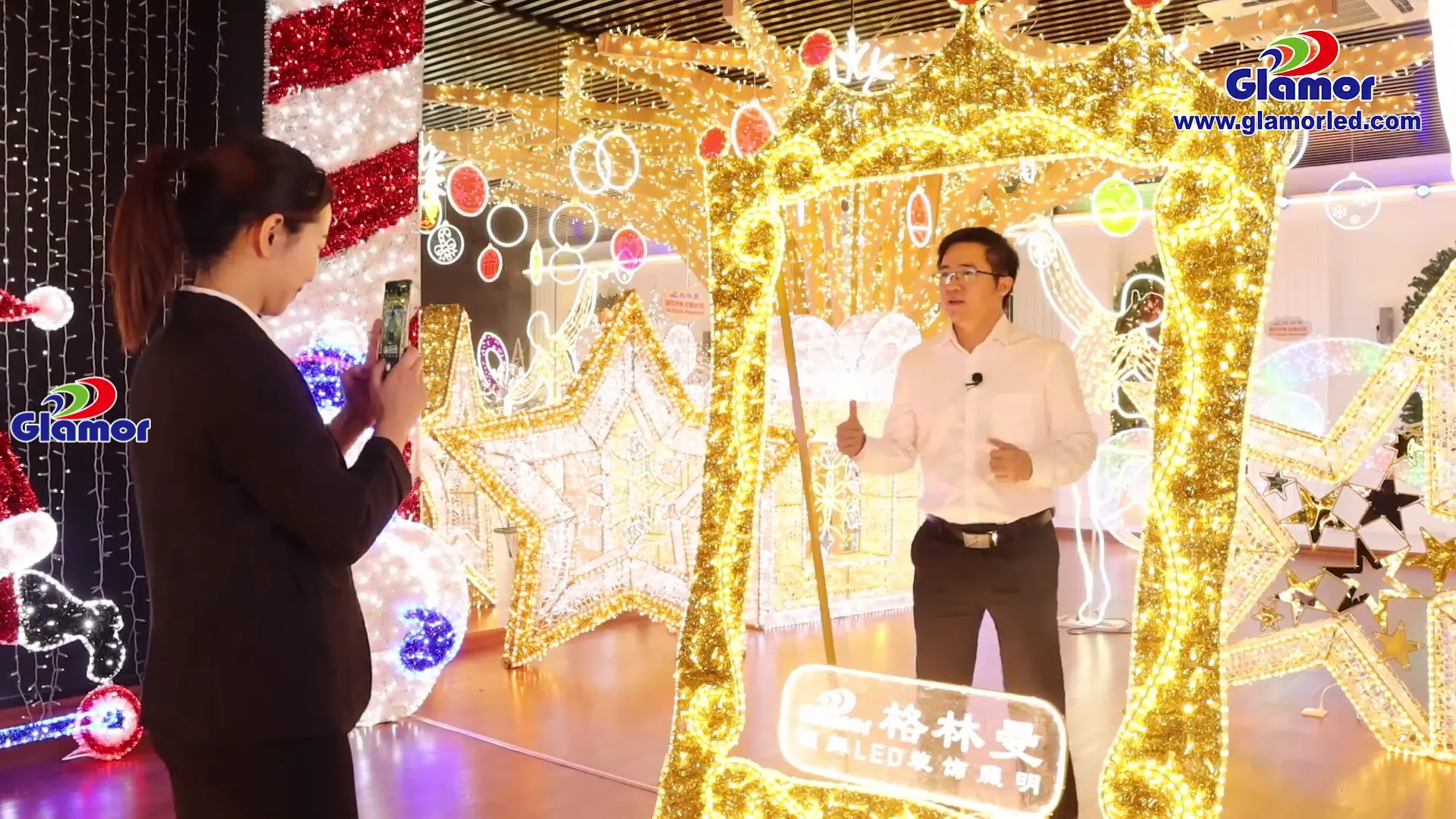 Glamor LED Motif Lights: Culture-Inspired Designs, IP65 Waterproof, Indoor & Outdoor Use 1