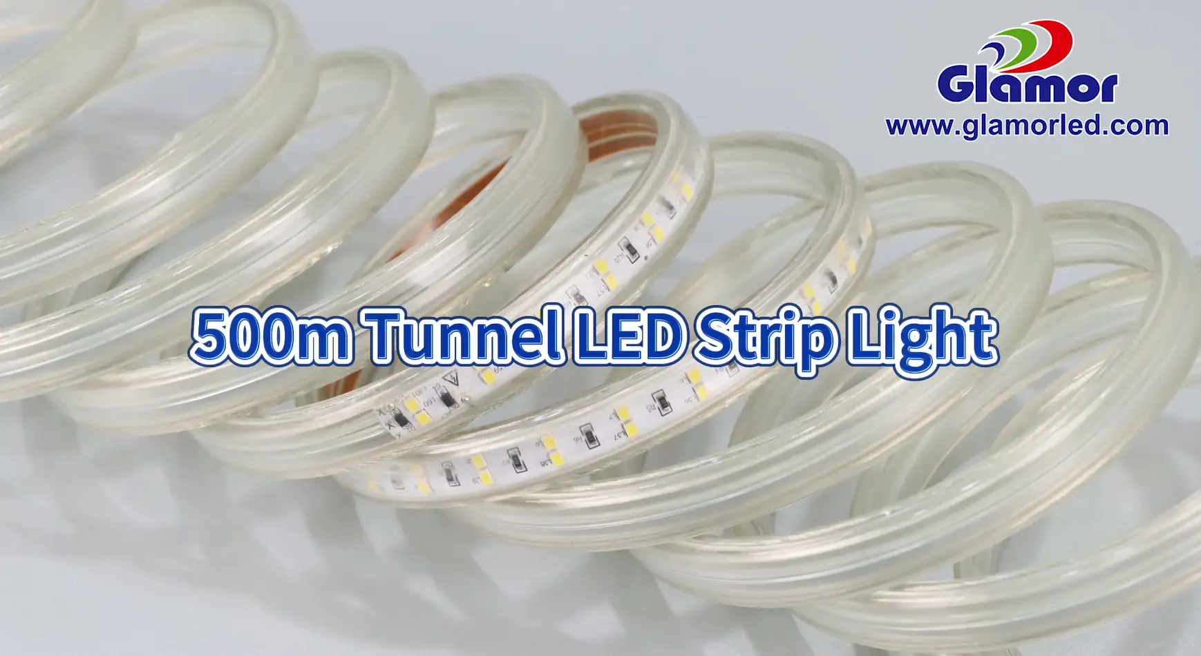 Industrial Construction 500m Waterproof Tunnel illumination Double Side LED Strip Work Light Project Glamor Manufacturer 1