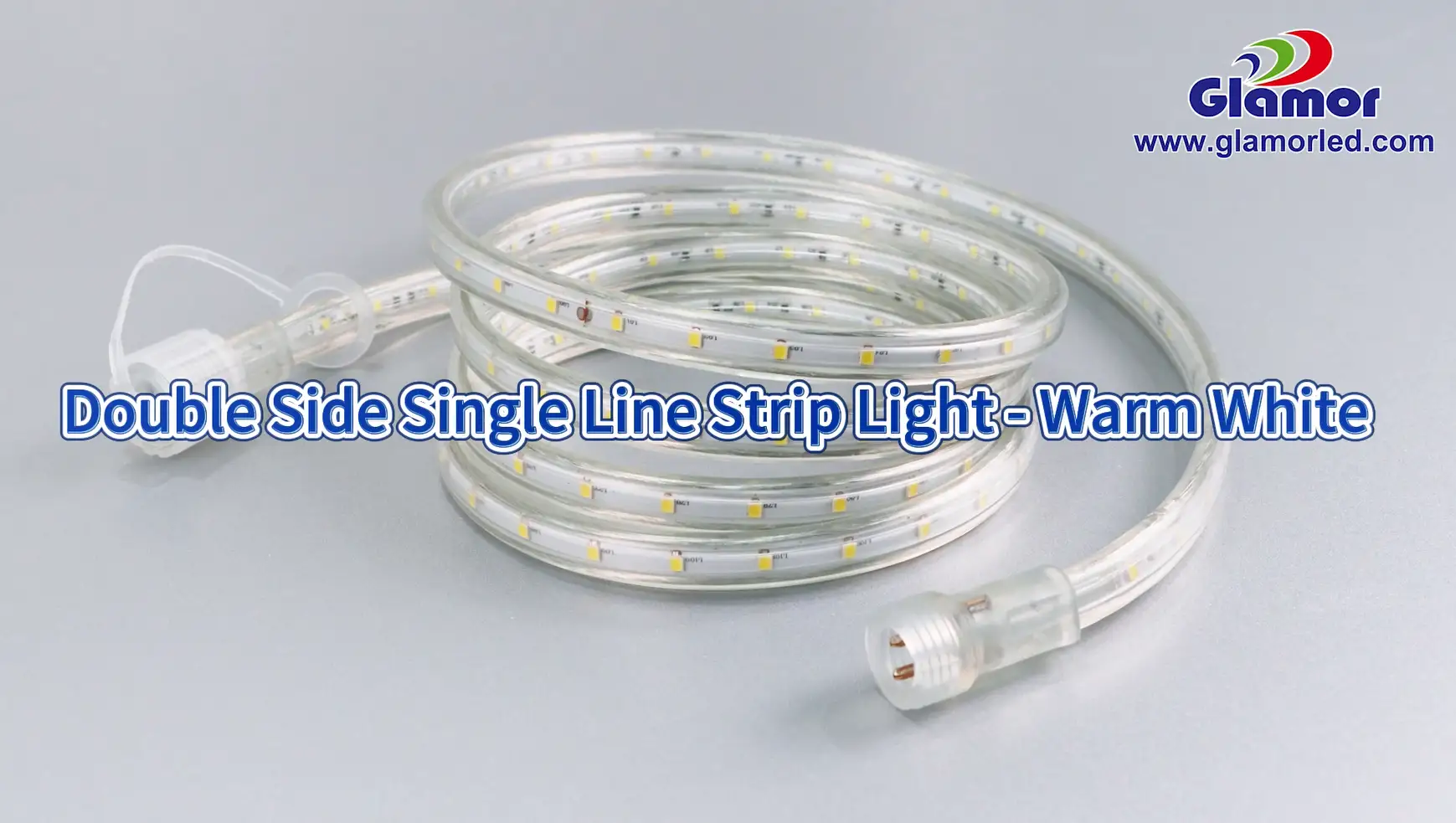 Double Side 120Leds Soft Warm White IP65 Waterproof Outdoor Commercial illumination LED Strip Lights China Factory 1