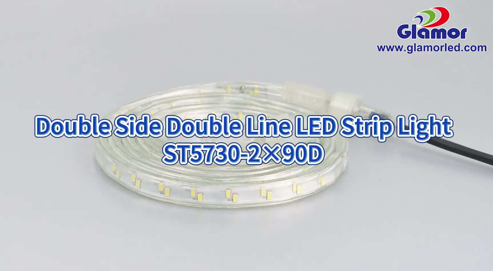 SMD5730 Durable Good Cooling Double Side 180Leds Bright White IP65 Waterproof Outdoor Commercial illumination LED Strip Lights China Factory 1