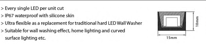 Lampu LED Silikon LED Putih Ultra Terang Tahan Air IP67 Aman Awet Lampu LED Lampu LED Pabrik China Glamor 8