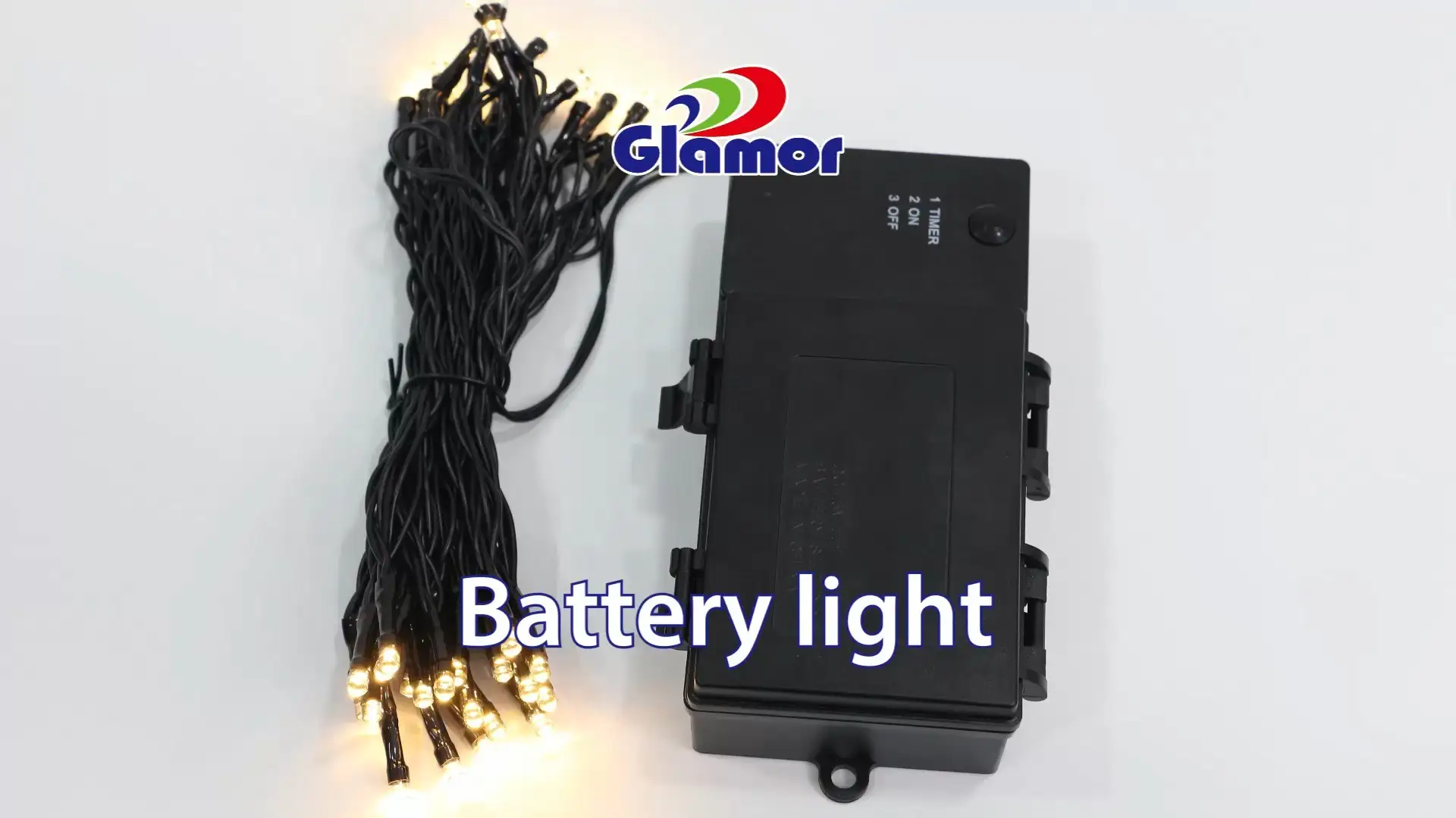 Produkty dekoracyjne do wnętrz i na zewnątrz, zasilane bateryjnie, łańcuch świetlny LED, świąteczne oświetlenie | Glamour 1