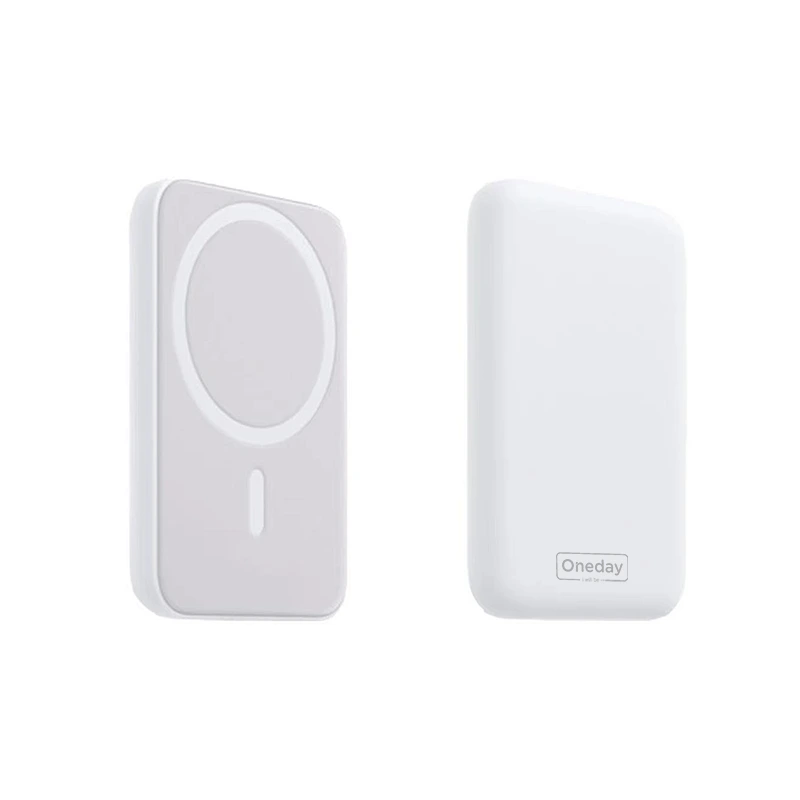 Portable MagSafe Power Bank 5000mAh with 15W Wireless Charging 1