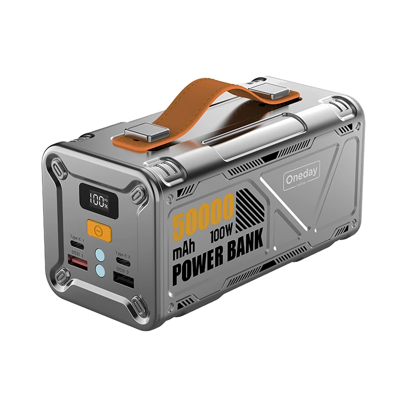 EB02 Outdoor Power Supply 50000mAh 100W PD/QC with Type-C Cable 1