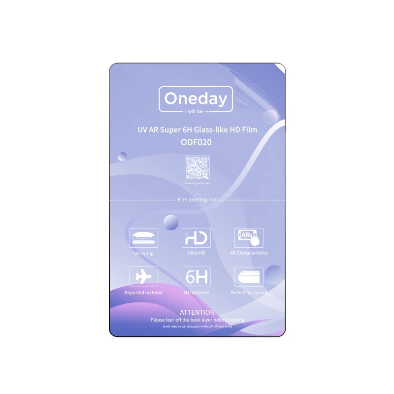 ODF020 AR Super HD 6H Glass-like UV Film 1