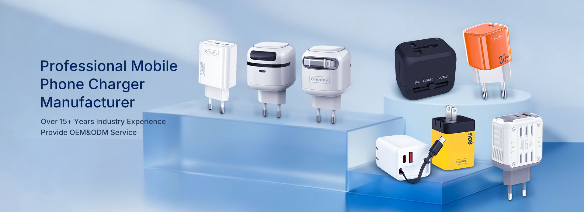 Depuis 2010 Fabricant de chargeurs pour téléphones portables