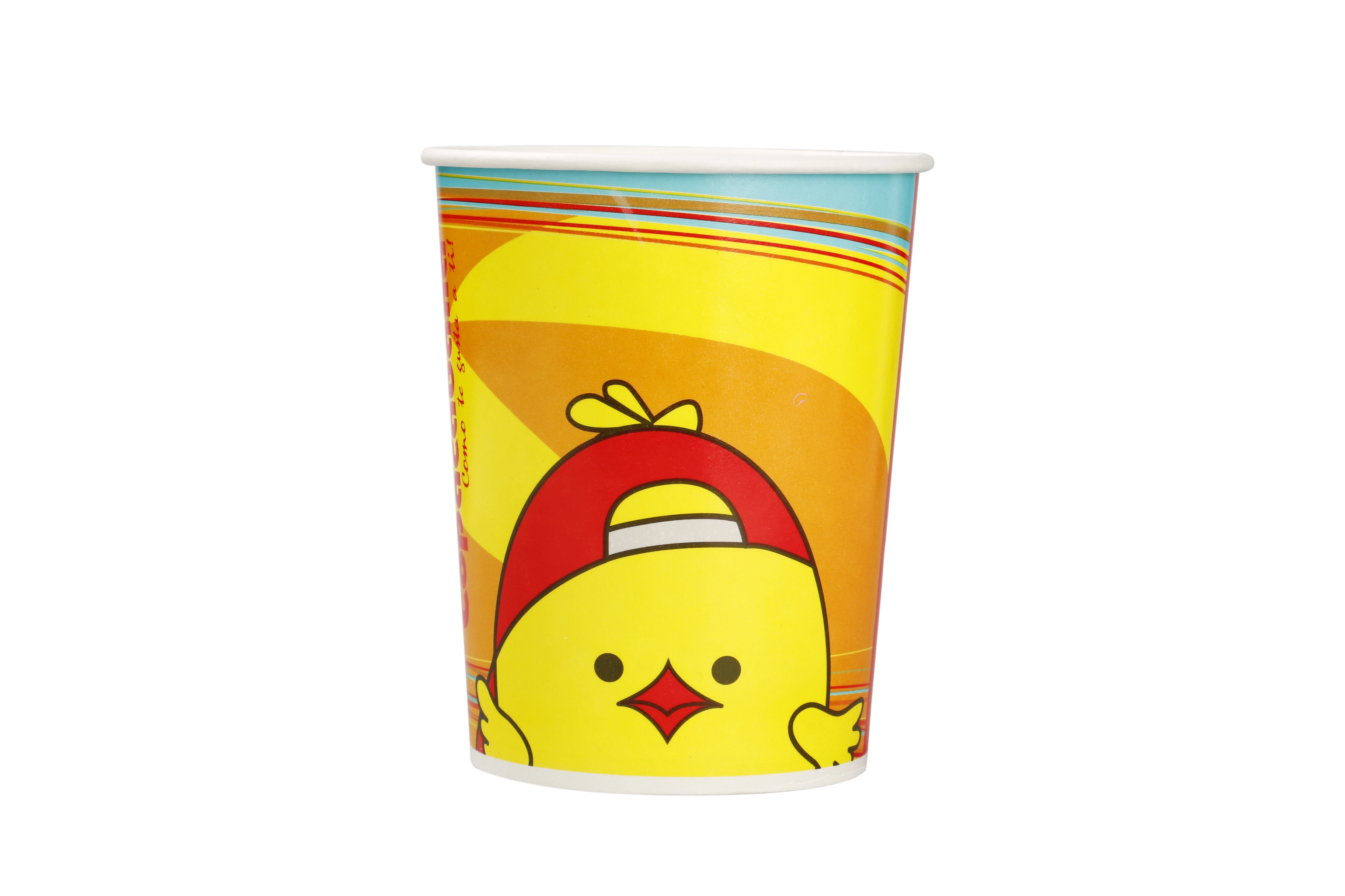 64oz White Paper Food Buckets Disposable Paper Bucket For Fried Chicken 1