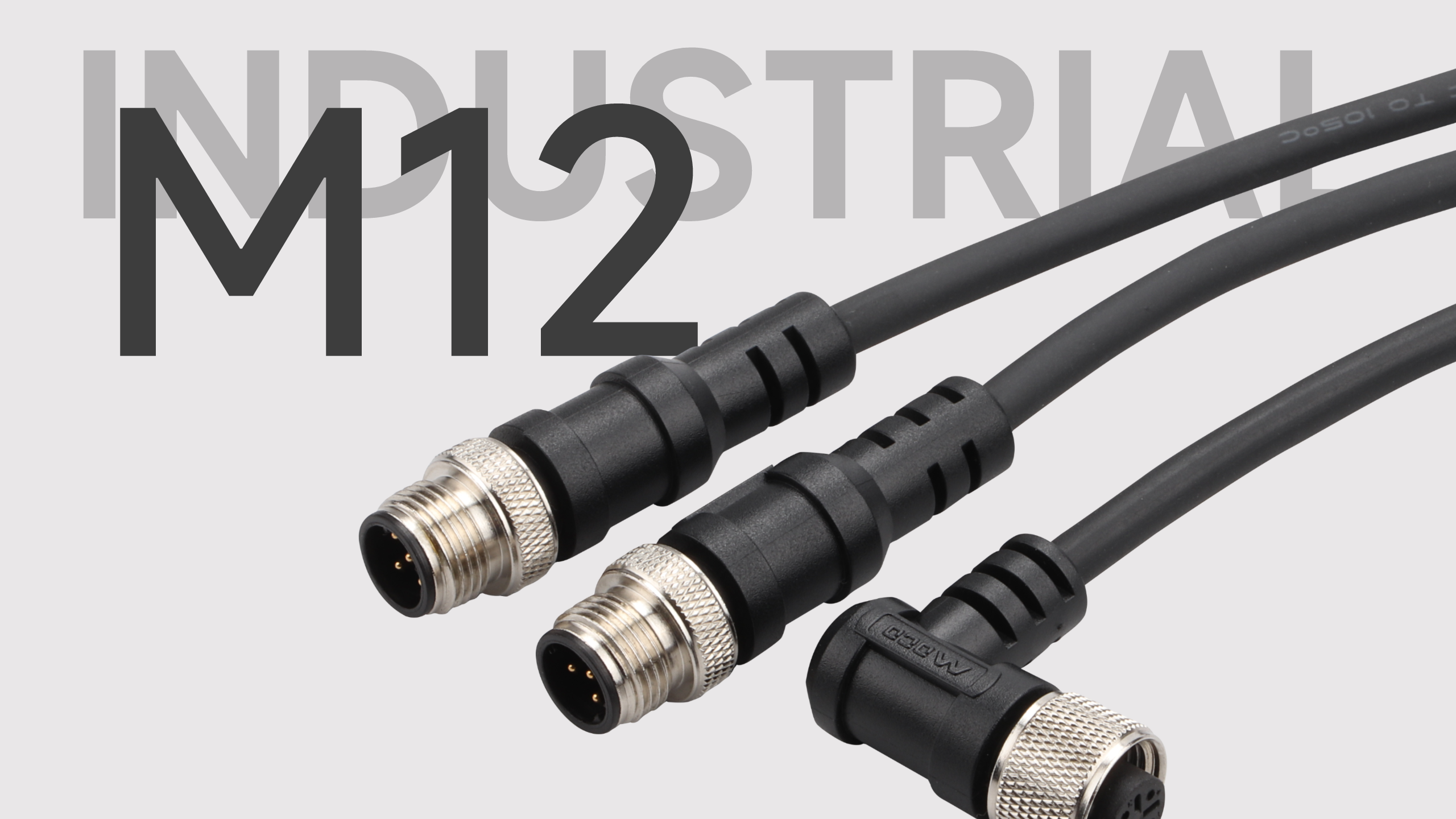 Conector industrial M12 de la serie M 8