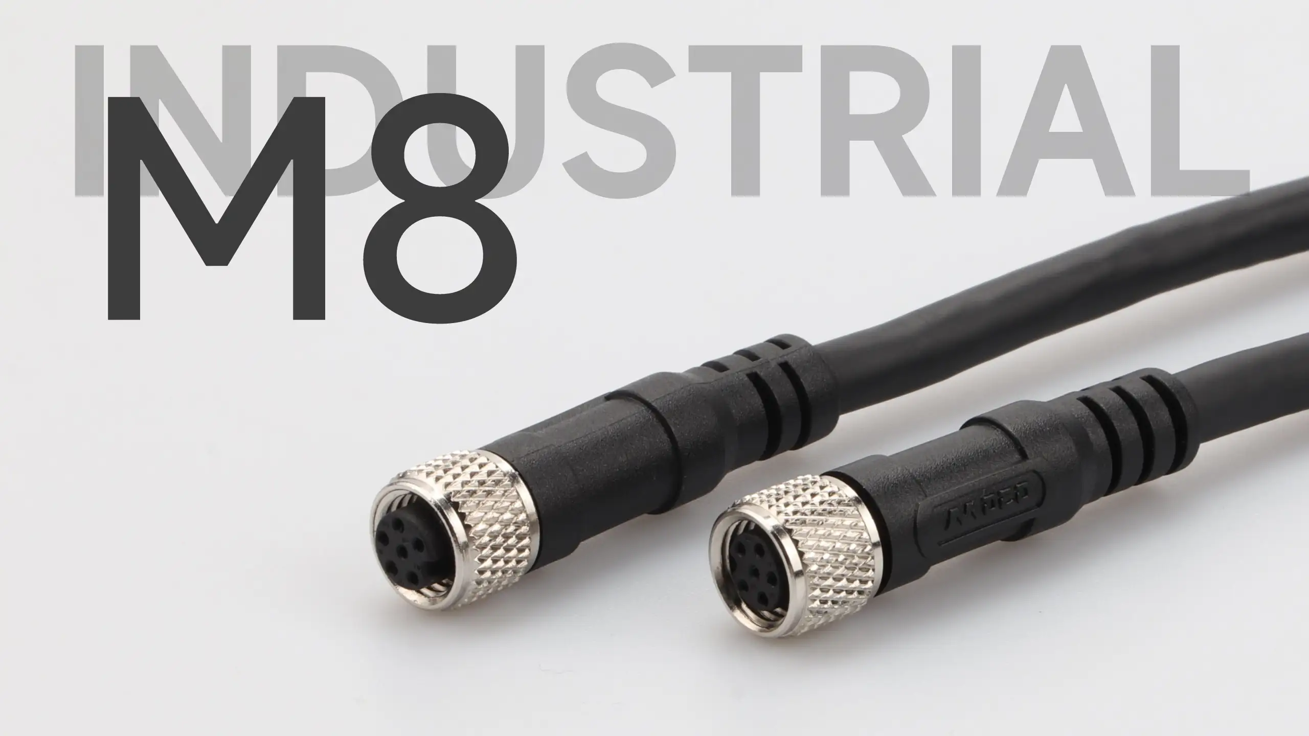 Conector industrial M8 de la serie M 1