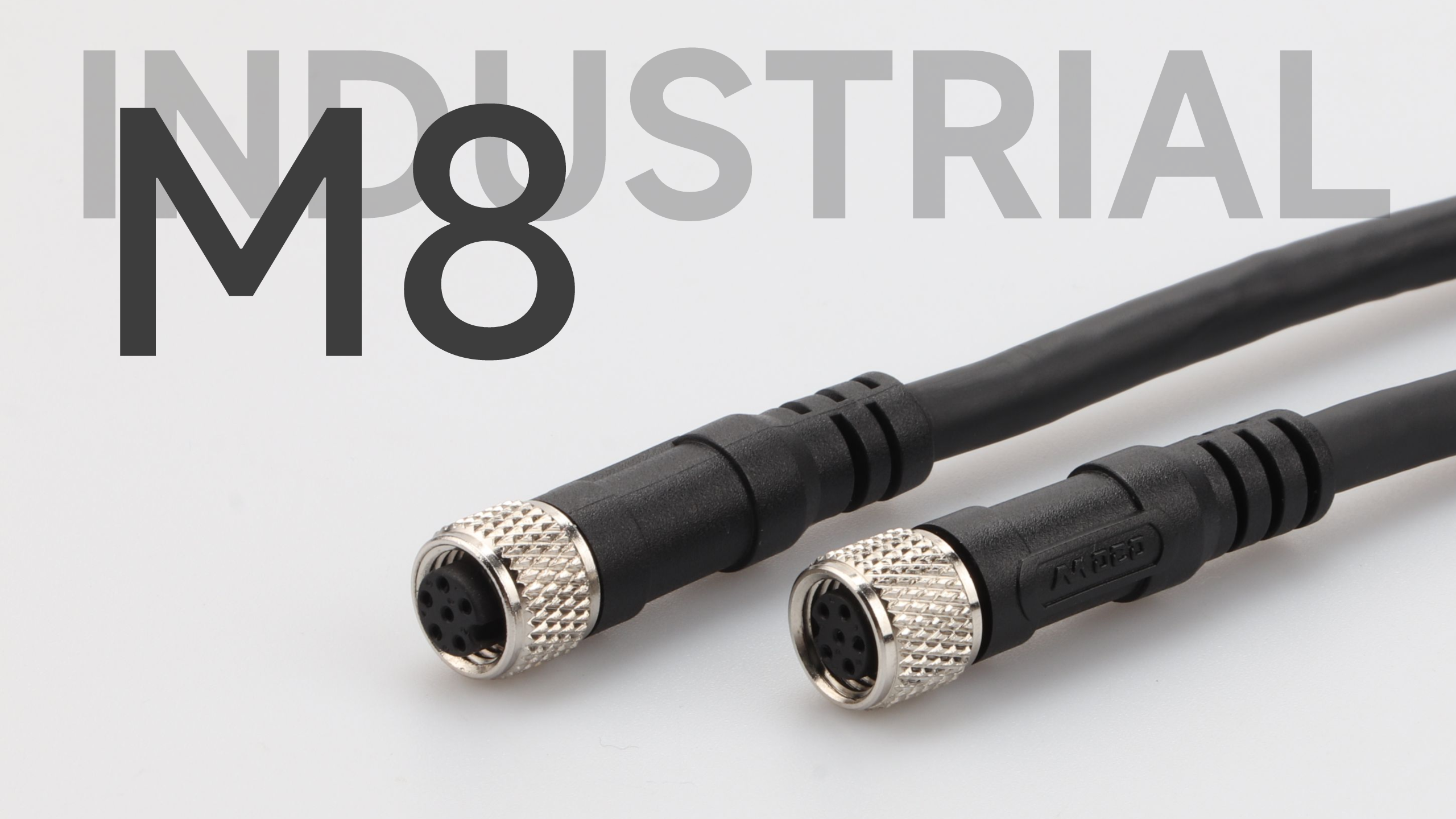 Conector industrial M8 de la serie M 8