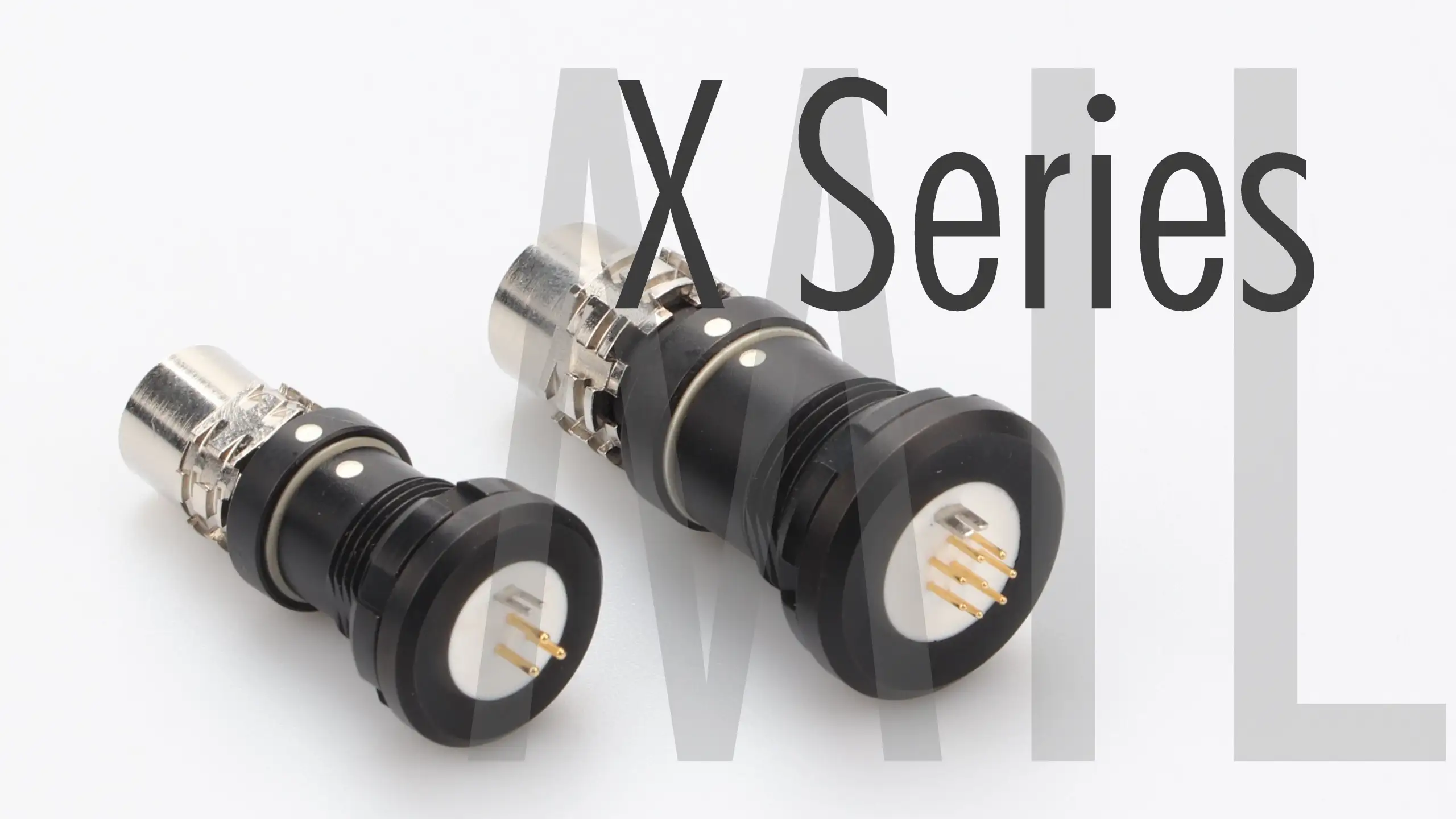 Conector militar Serie X: transmisión de datos de alta velocidad 1