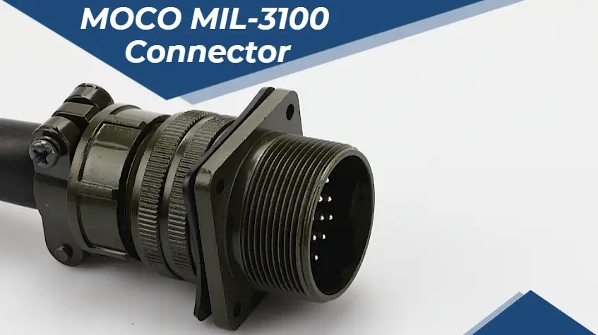 Conector circular militar de 19 pines MS 3100 22-14P personalizado, fabricante de China. 1