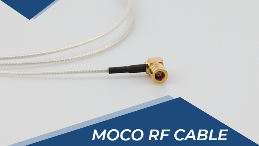 Cables de extensión coaxiales para antena RF Wifi con conector SMA macho a hembra personalizado de MOCO 2