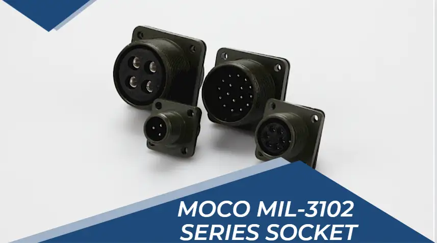 MOCO MIL-DTL-3102 Rundsteckverbinder für Lötanschlusskabel für militärische Anwendungen 1