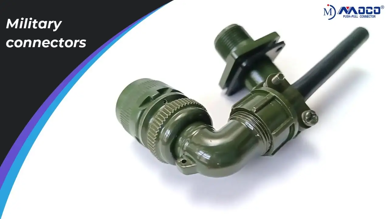 Conector militar MS5015 MIL-DTL-5015 Conectores roscados industriales 1