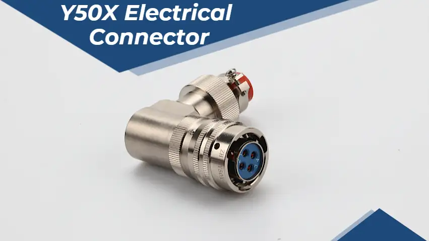 Conector YLH Y50X Conector de bayoneta Mil Spec para defensa industrial aeroespacial 1