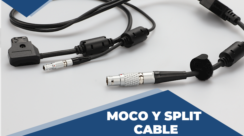 Cable divisor en Y MOCO 1 FGG B1T1 macho a 2.00 T1 hembra para cámara de la mejor calidad. 2