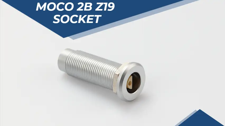 Conector hembra MOCO ECG EKG EEG 2BZ19 de aleación de zinc y metal, de la mejor calidad. 1