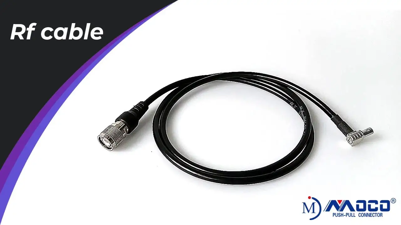 Cables RF UHF a conector coaxial en ángulo recto y UFL a conector recto MMCX 1