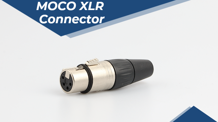 Cable de audio para micrófono MOCO Audio XLR de la mejor calidad, conector de señal de fábrica. 2