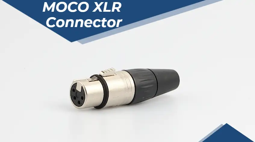 Cable de audio para micrófono MOCO Audio XLR de la mejor calidad, conector de señal de fábrica. 1