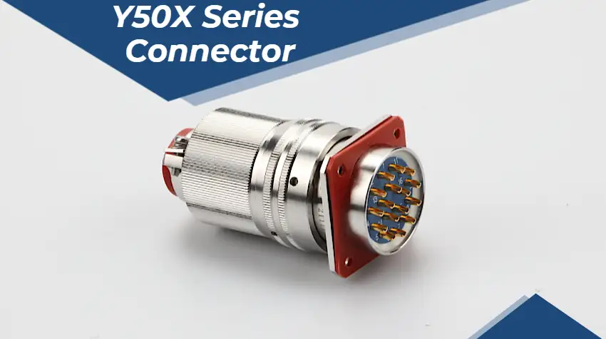 Conector militar de bayoneta circular serie MOCO Y50X 1