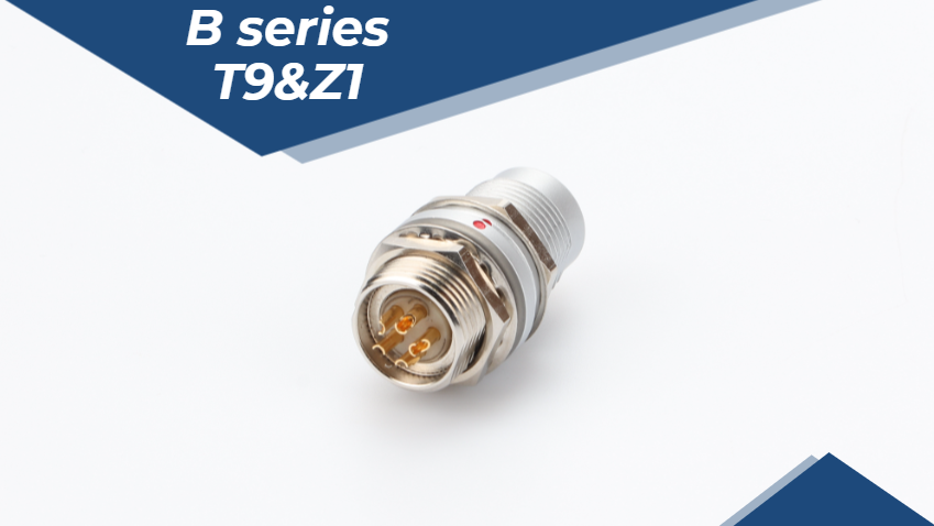  Conector corto T9 de enchufe FWG&ECG serie B a conector Z1 para fabricación industrial