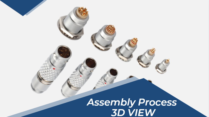 Proceso de transferencia de desmontaje y agrupación de piezas - Conector MOCO 2