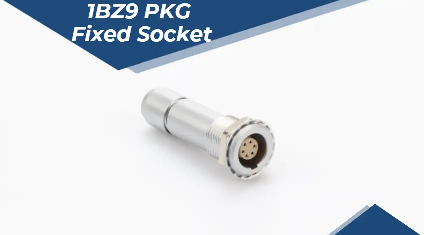 Conector hembra fijo MOCO serie B 1BZ9 PKG.1B.306 para conector industrial 1