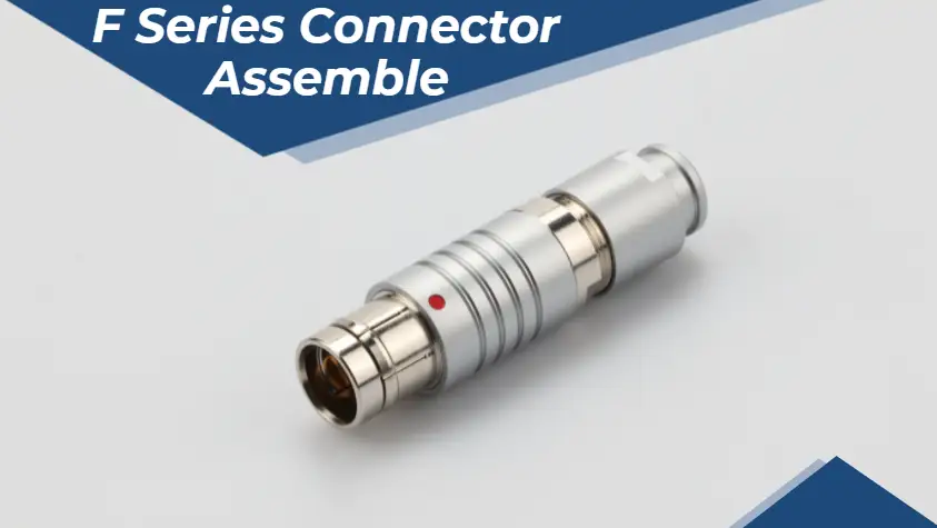 Processo di dimostrazione e assemblaggio del connettore della serie F MOCO 1