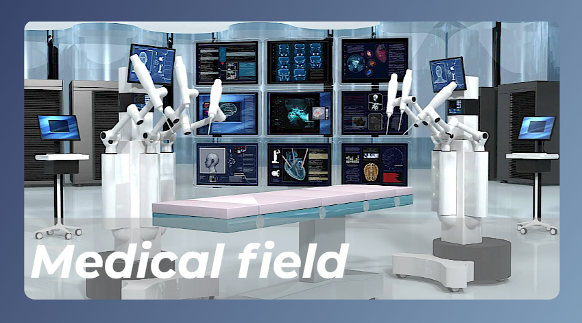 Aplicación de conectores en el campo médico 1