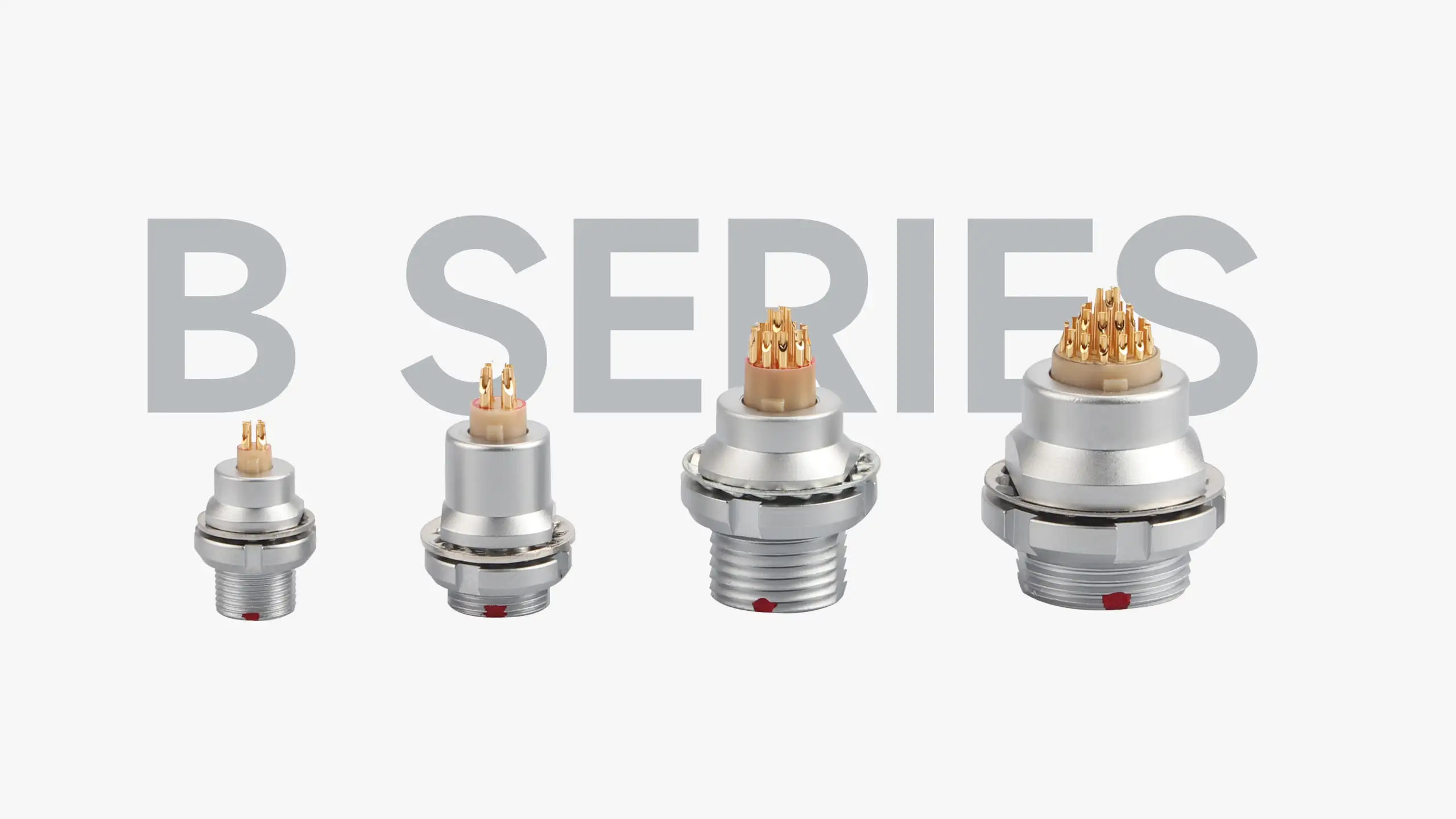 Conectores circulares Push Pull de 2 a 30 pines macho y hembra 1