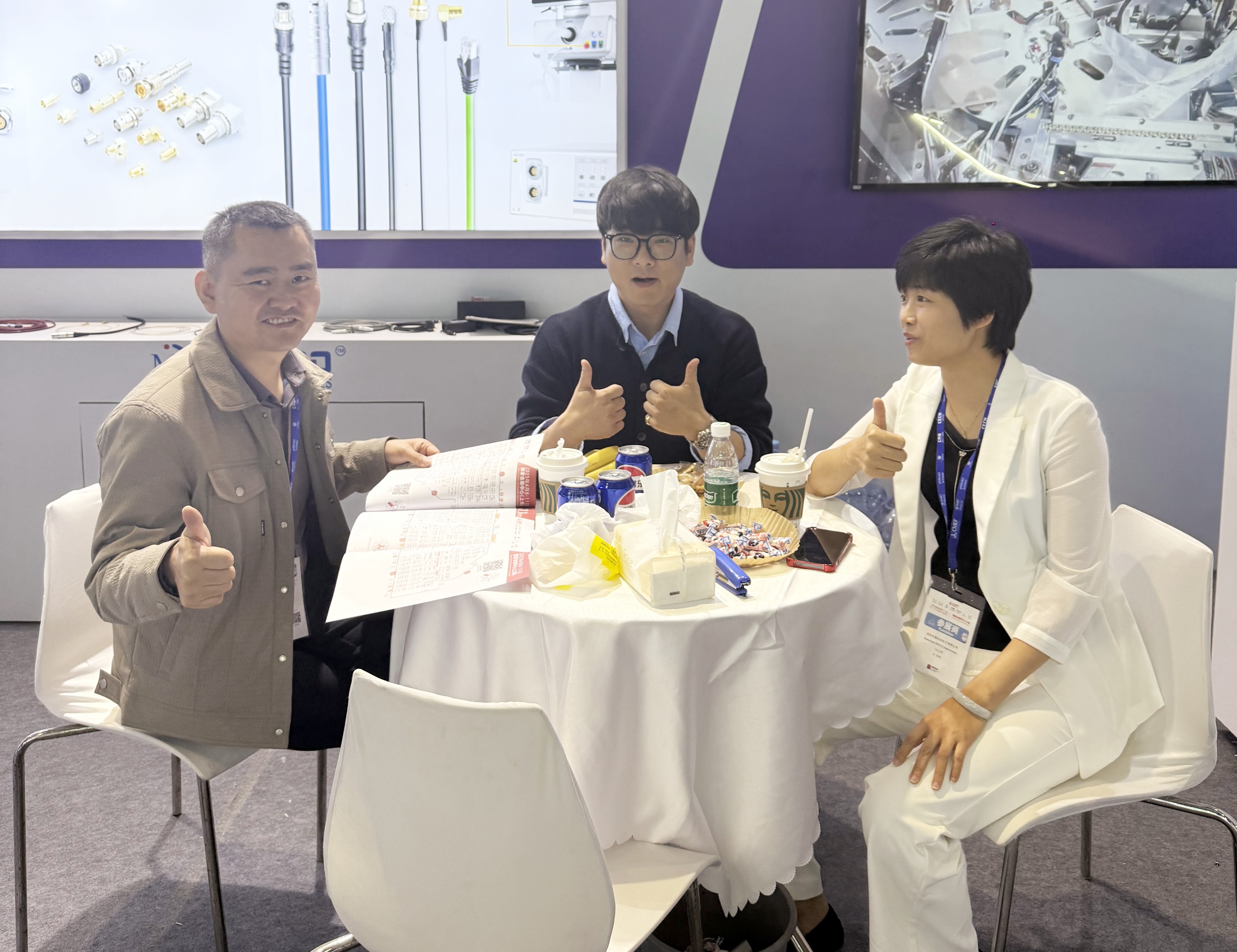 MOCO חוגגת תצוגה מוצלחת של מחברים רפואיים מהדור הבא ב-CMEF 2025 בשנחאי 5