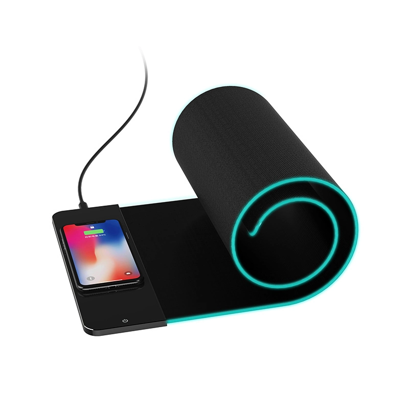 Alfombrilla de ratón para juegos con carga inalámbrica RGB 1