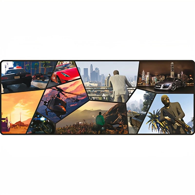 Alfombrilla de ratón de tela suave XXL, tamaño grande, impresión personalizada 1