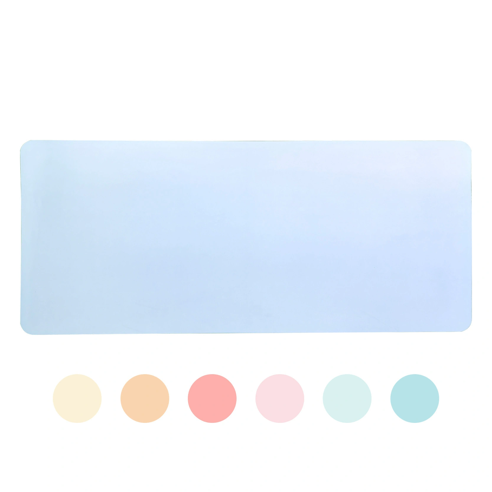 Anti-Stain Silicone Leather Desk Mat - Non-Slip &  Eye-Comfort 1