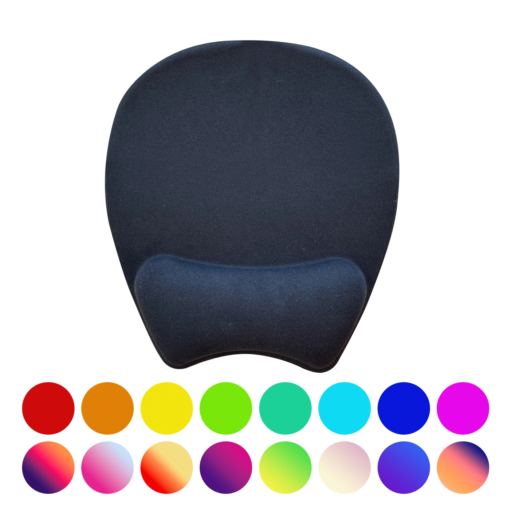 KLH-3087F Ergonomic Mouse Pad with Memory Foam Wrist Support (250×225×24mm)for Computer, Home & Office 1