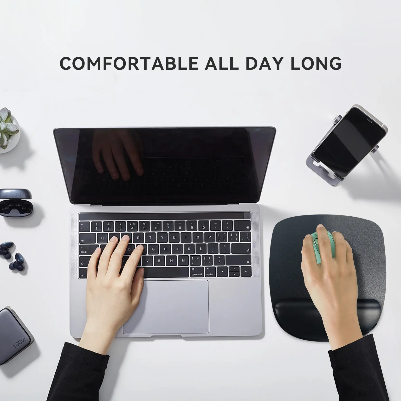 Leather Mouse Pad with Wrist Rest by Kal Pads 7