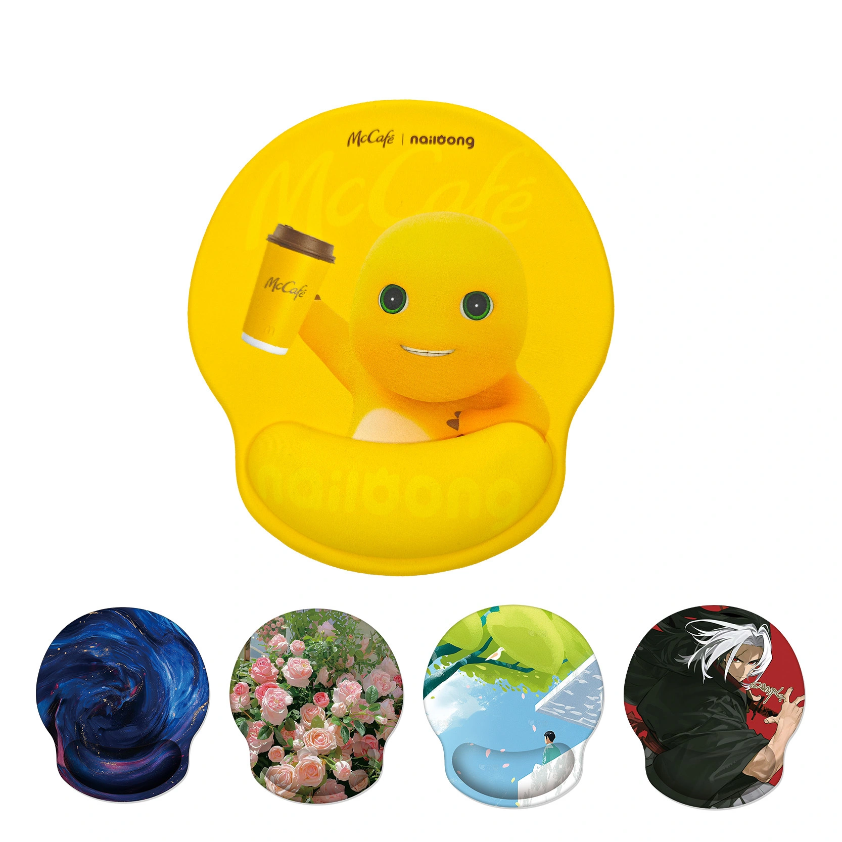 KLH-3144A Ergonomic Mouse Pad with Memory Foam Wrist Rest Cushion 1