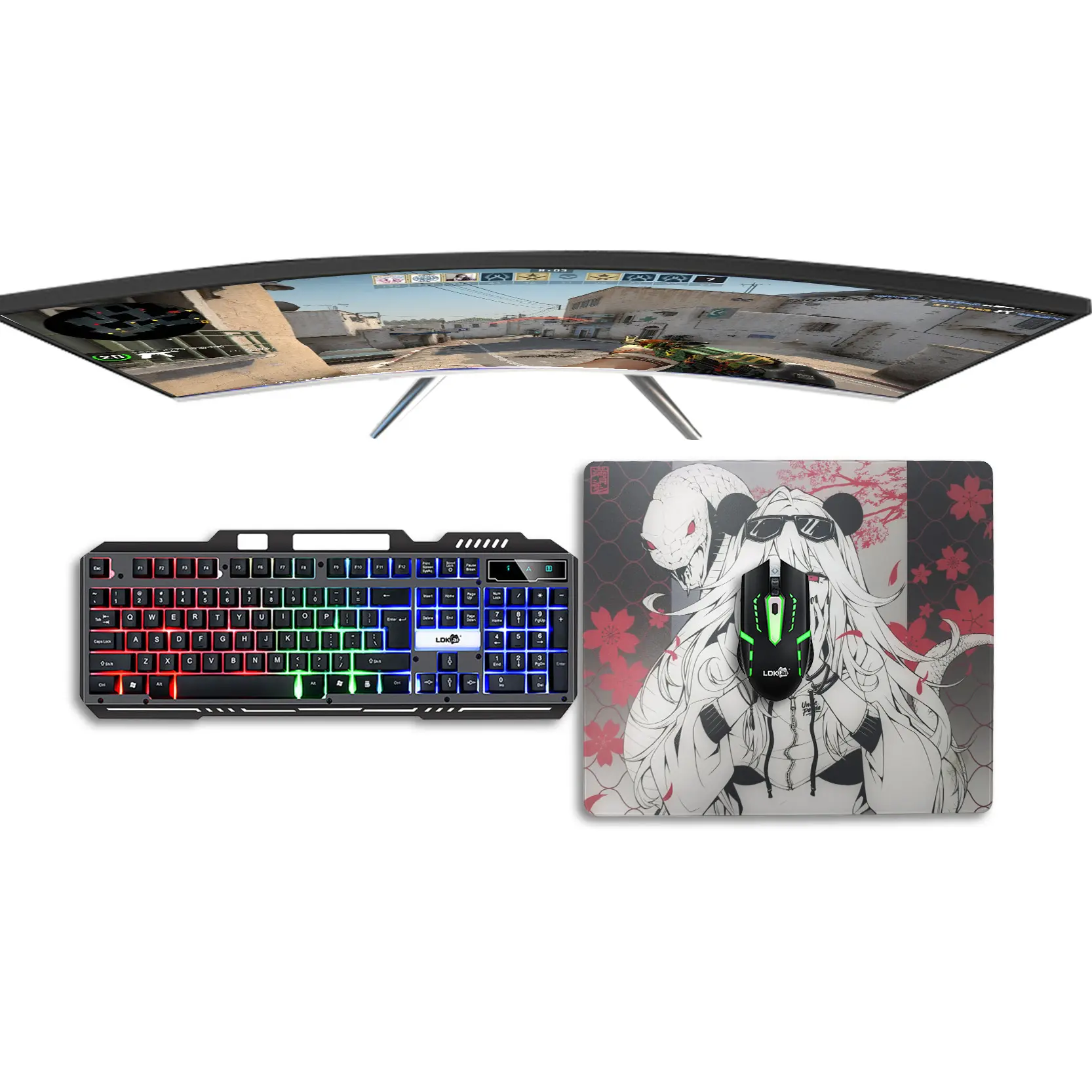 Glass Gaming Mousepad by Kal Pads 6